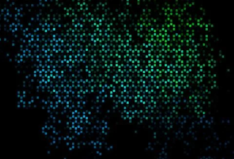 Dark Blue, Green vector pattern with crystals, rectangles. イラスト素材