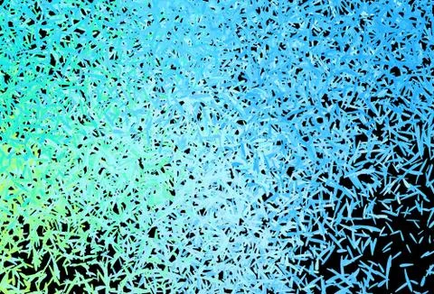 Dark Blue, Green vector pattern with sharp lines. Stock Illustration