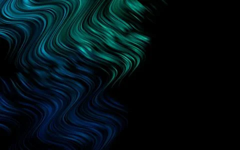 Dark Blue, Green vector pattern with bubble shapes. 스톡 일러스트