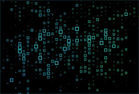 Dark Blue, Green vector pattern in square style. 库存插图