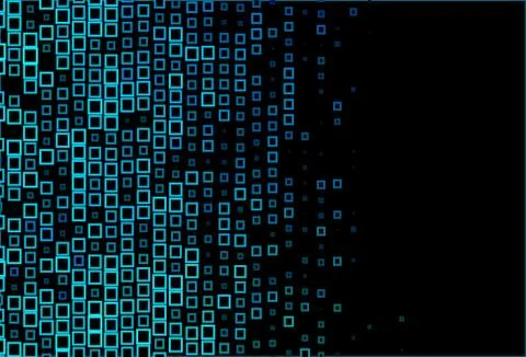 Dark Blue, Green vector pattern in square style. 스톡 일러스트