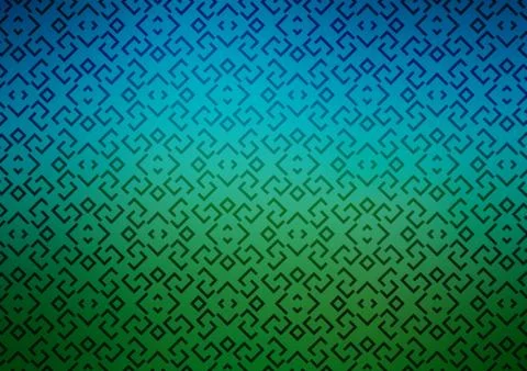 Dark Blue, Green vector pattern with narrow lines. Stock Illustration
