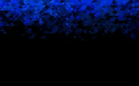 Dark Blue, Green vector pattern in polygonal style. Illustrazione stock