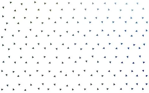 Dark Blue, Green vector pattern with colored triangles on white background. 库存插图