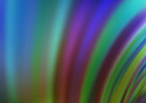 Dark Blue, Green vector pattern with liquid shapes. Stockillustratie