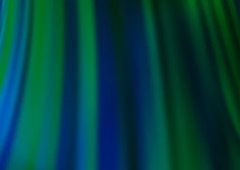 Dark Blue, Green vector pattern with liquid shapes. Stock Illustration