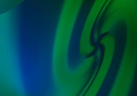 Dark Blue, Green vector pattern with bubble shapes. Stock Illustration