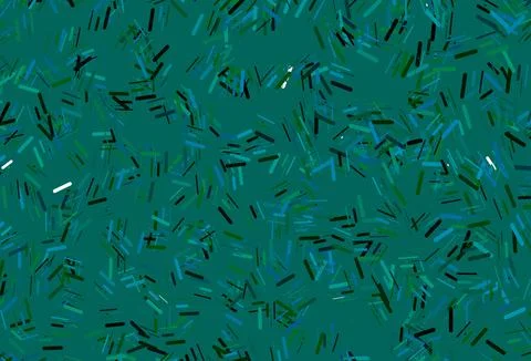 Dark blue, green vector pattern with narrow lines. Stock Illustration