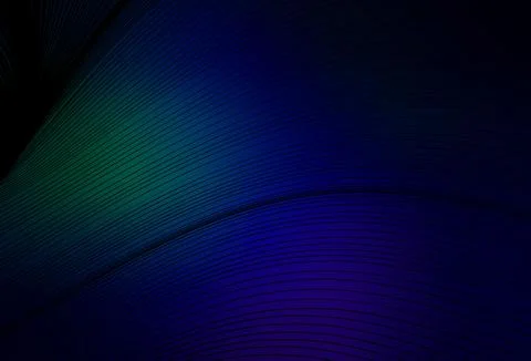 Dark Blue, Green vector pattern with bent lines. Illustrazione stock