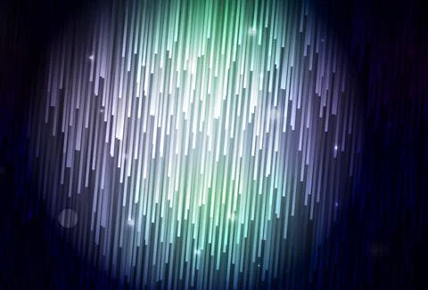 Dark Blue, Green vector pattern with sharp lines. Stock Illustration