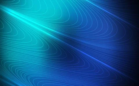 Dark Blue, Green vector pattern with sharp lines. Stock Illustration