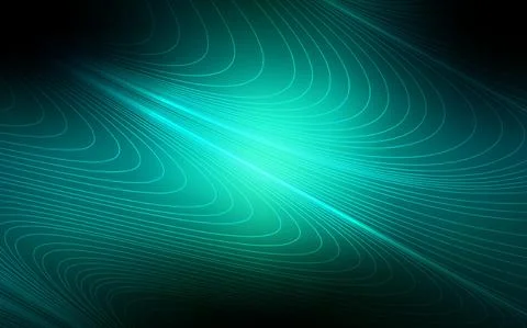 Dark Blue, Green vector pattern with sharp lines. Stock Illustration