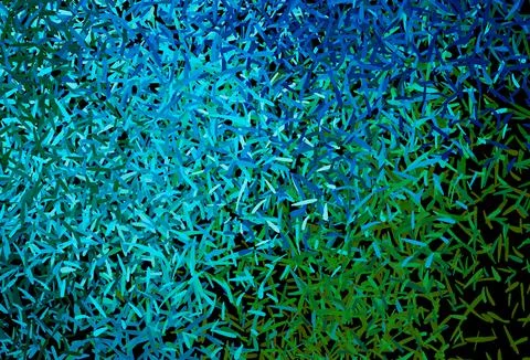 Dark Blue, Green vector pattern with sharp lines. Stock Illustration
