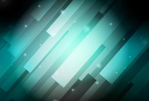 Dark Blue, Green vector pattern in square style. イラスト素材