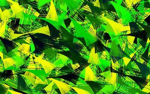 Dark Blue, Green vector pattern with random forms. Illustrazione stock