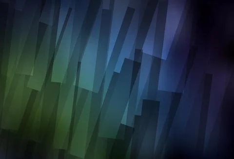 Dark Blue, Green vector pattern in square style. 스톡 일러스트