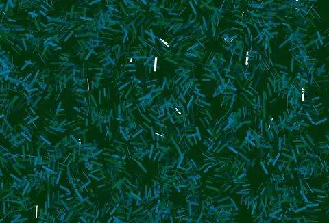 Dark blue, green vector pattern with narrow lines. Stock Illustration
