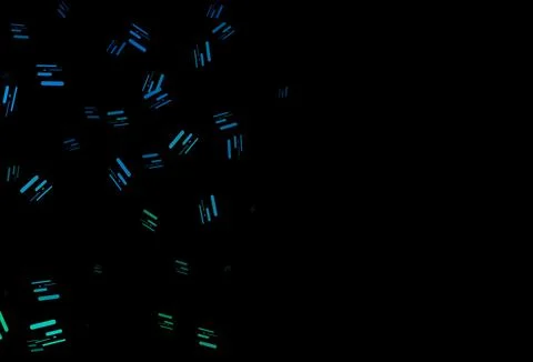 Dark blue, green vector pattern with narrow lines. Stock Illustration