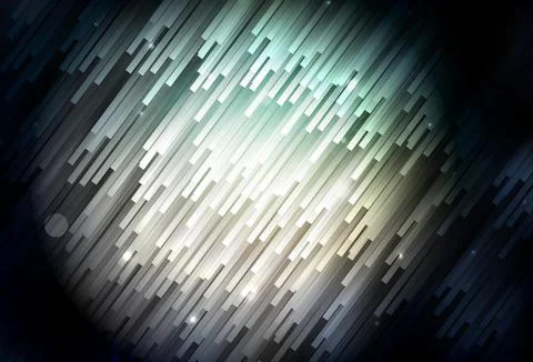 Dark Blue, Green vector pattern with sharp lines. 스톡 일러스트