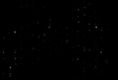 Dark Blue, Green vector template with square style. Stock Illustration