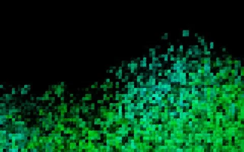 Dark Blue, Green vector texture in rectangular style. Stock Illustration