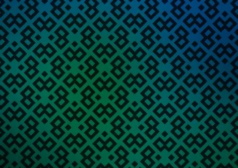 Dark Blue, Green vector texture in rectangular style. Stock Illustration