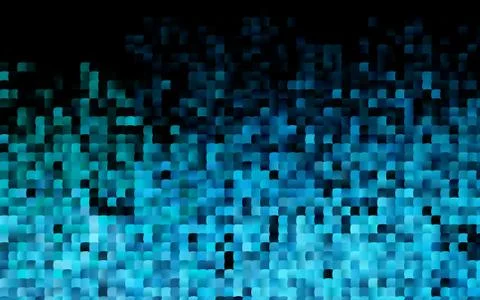 Dark Blue, Green vector texture in rectangular style. Stock Illustration