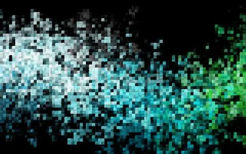 Dark Blue, Green vector texture in rectangular style. Stock Illustration