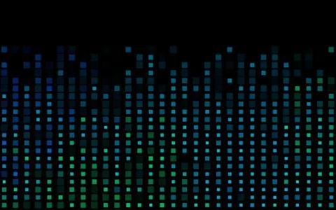Dark Blue, Green vector texture in rectangular style. Stock Illustration