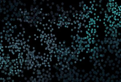 Dark Blue, Green vector texture with artificial intelligence concept. 스톡 일러스트