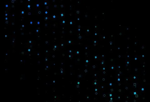 Dark Blue, Green vector texture with rectangular style. Illustrazione stock