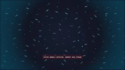 Dark Blue Grid Overlay with Subtle White Dots and Lines - Abstract Background Stock Footage 348415092