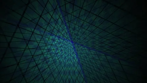 Dark blue grid pattern background texture. Stock Footage 334869839