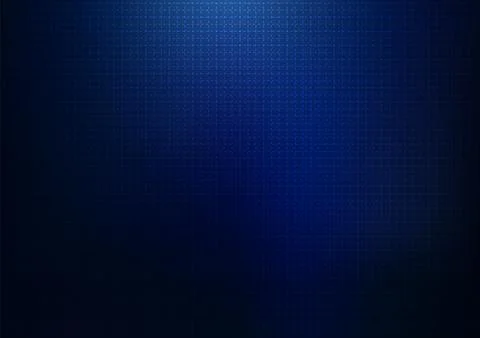 Dark blue grid pattern background with gradient transition, abstract techno.. Stock Illustration