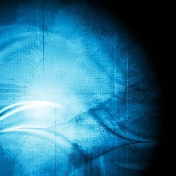 Dark blue grunge background. Vector illustration Dark blue grunge backgrou... Stock Photos
