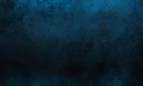 Dark Blue Grunge Texture Background with Rough Grainy Distressed Surface Stock Photos
