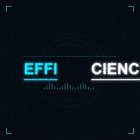 Dark Blue Hexagonal Grid Sci-Fi HUD Interface Background Loop Stock Footage 346283835