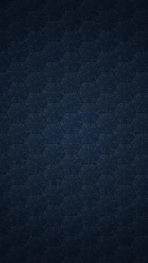 Dark Blue Hexagonal Pattern Abstract Background Stock Footage 346200478