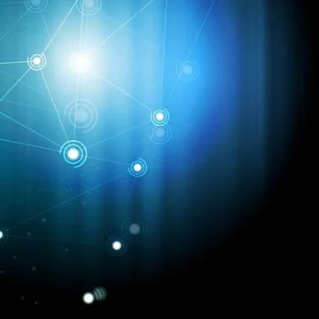Dark blue hi-tech background Dark blue hi-tech background Copyright: xZoon... Stock Photos