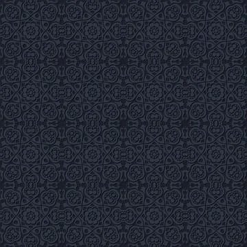 Dark blue intricate seamless pattern background texture for website design Stock-Illustration