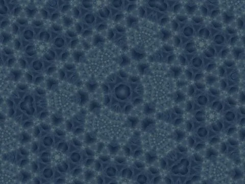 Dark blue kaleidoscope patterned background for wallpapers Stock Illustration