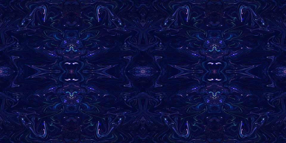 Dark blue kaleidoscopic patterned background for wallpapers Stock Illustration