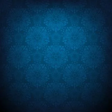 Dark blue lace Illustrazione stock