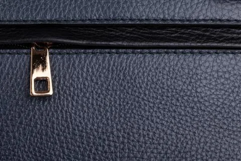 Dark blue leather texture background Stock Photos