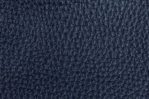 Dark blue leather texture background Stock Photos