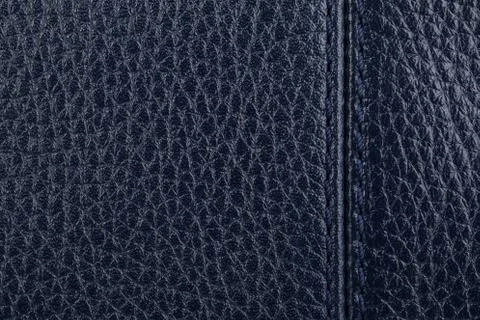 Dark blue leather texture background Stock Photos