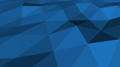 Dark blue low poly abstract shapes Vídeos de archivo 168663366