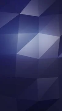 Dark blue low poly abstract background with faceted geometric shapes, offer.. Stock Illustration