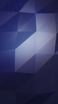 Dark blue low poly abstract background with faceted geometric shapes, offer.. Stock Illustration