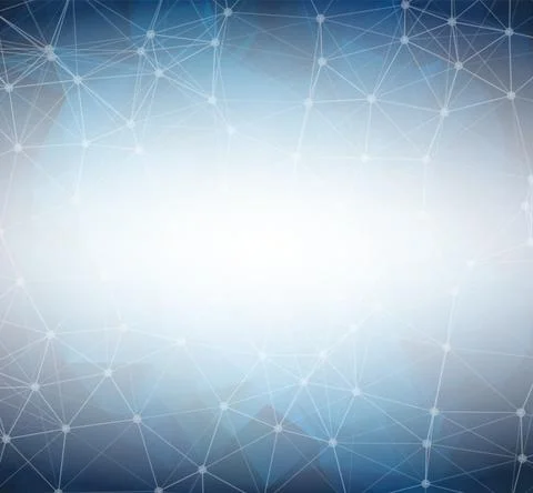 Dark Blue low poly background. Polygonal design pattern. Bright mosaic modern Stock Illustration